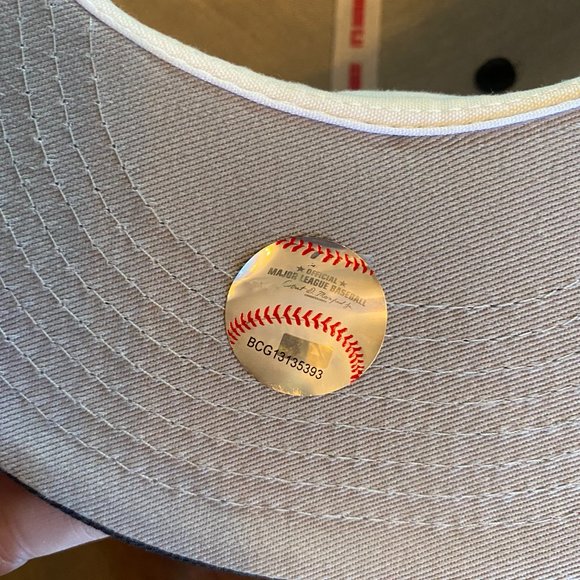 Men's NY Yankees New Era Navy MLB x Big League Chew 59FIFTY Fitted Hat - Picture 5 of 5